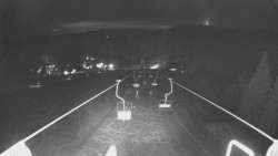 Lanovka - pohled dolů