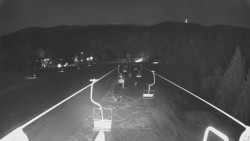 Lanovka - pohled dolů