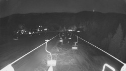 Lanovka - pohled dolů