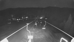 Lanovka - pohled dolů