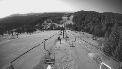 Lanovka - pohled dolů