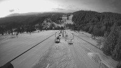 Lanovka - pohled dolů