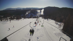 Lanovka - pohled dolů