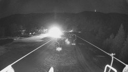 Lanovka - pohled dolů