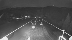 Lanovka - pohled dolů