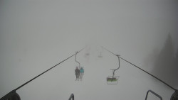 Lanovka - pohled dolů