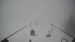 Lanovka - pohled dolů