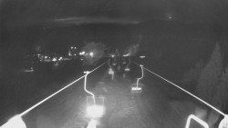 Lanovka - pohled dolů