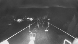 Lanovka - pohled dolů