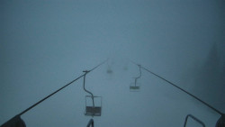 Lanovka - pohled dolů