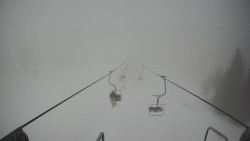 Lanovka - pohled dolů