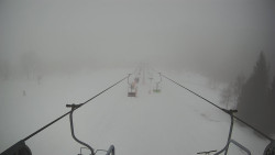 Lanovka - pohled dolů