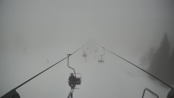 Lanovka - pohled dolů