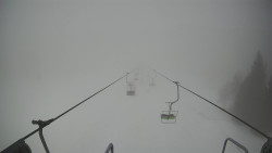 Lanovka - pohled dolů