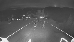 Lanovka - pohled dolů