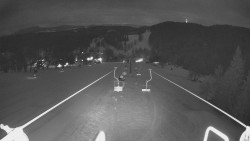 Lanovka - pohled dolů