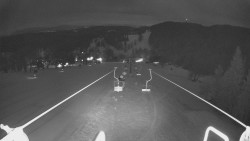 Lanovka - pohled dolů