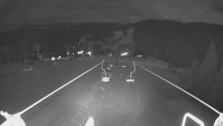 Lanovka - pohled dolů