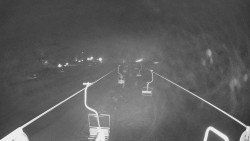 Lanovka - pohled dolů