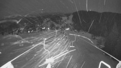 Lanovka - pohled dolů