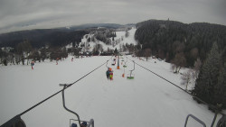 Lanovka - pohled dolů