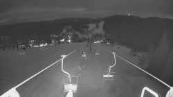 Lanovka - pohled dolů