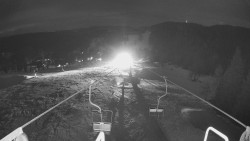 Lanovka - pohled dolů