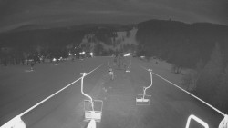 Lanovka - pohled dolů