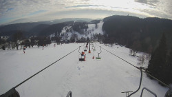 Lanovka - pohled dolů