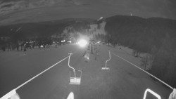 Lanovka - pohled dolů