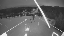 Lanovka - pohled dolů