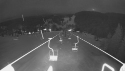 Lanovka - pohled dolů