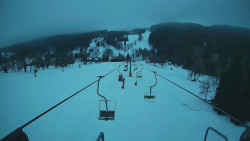 Lanovka - pohled dolů