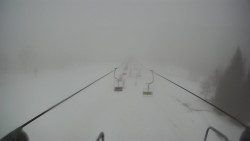 Lanovka - pohled dolů