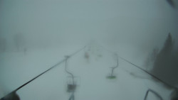 Lanovka - pohled dolů