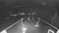 Lanovka - pohled dolů