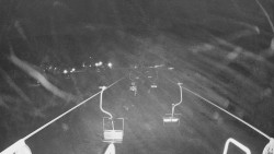 Lanovka - pohled dolů