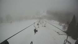 Lanovka - pohled dolů