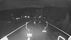 Lanovka - pohled dolů