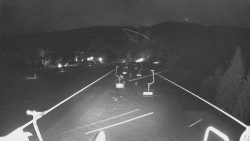 Lanovka - pohled dolů