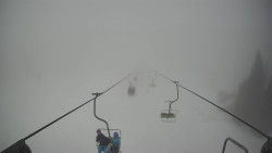 Lanovka - pohled dolů