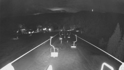 Lanovka - pohled dolů