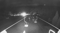 Lanovka - pohled dolů