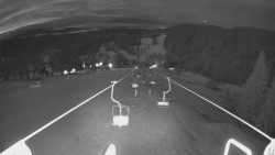 Lanovka - pohled dolů