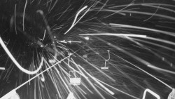 Lanovka - pohled dolů