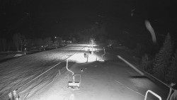 Lanovka - pohled dolů