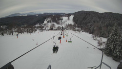 Lanovka - pohled dolů