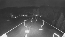 Lanovka - pohled dolů