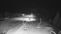 Lanovka - pohled dolů