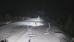 Lanovka - pohled dolů